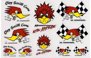 Clay Smith Decal Sheet