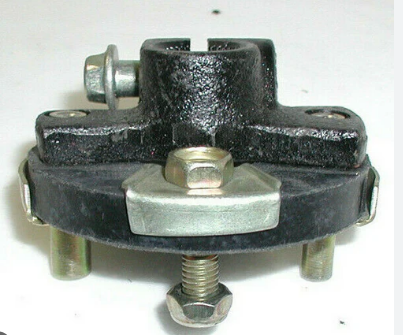 Steering Coupler. Fits many fords and possibly other brands. 3/4 36 spline 61mm pin c to c. 3 1/4 OD.