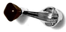 1939 Vent Window handle - Brown Knob