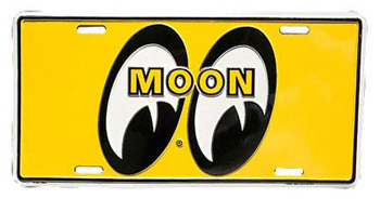 Mooneyes Original Logo Plate
